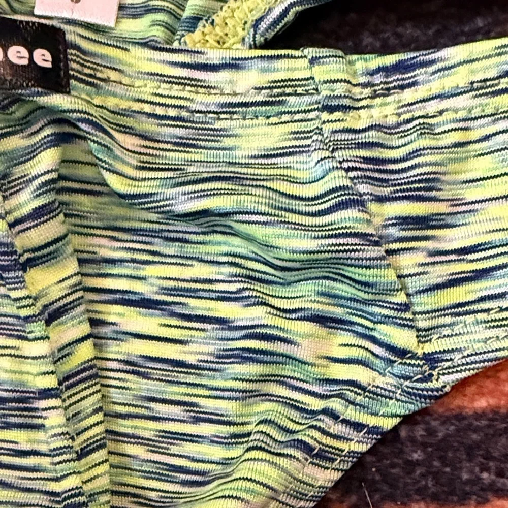 Men’s thong Multicolor Bikini Bottom pre loved used